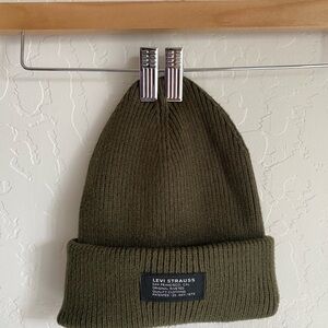 Levi Strauss Olive Green Beanie